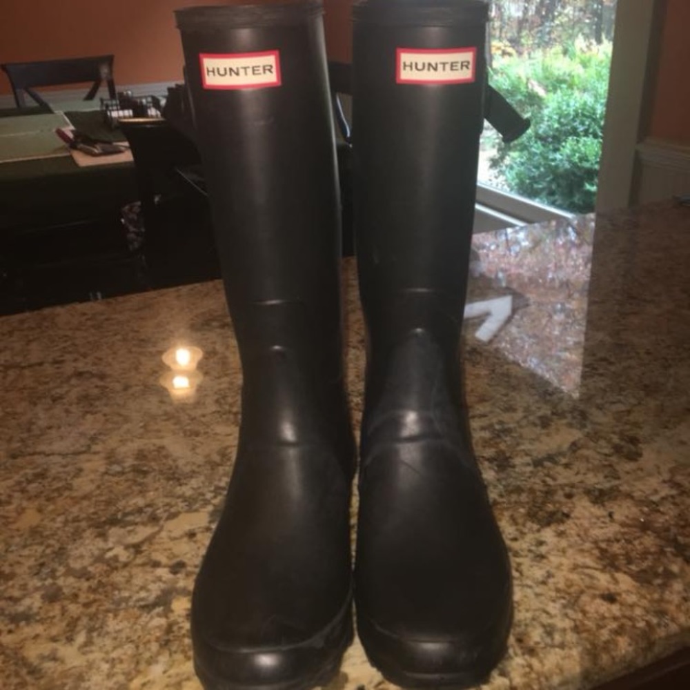 Black Hunter Rain Boots